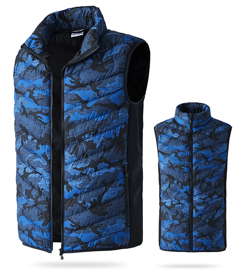 ジャケット・アウター TBPR / BULLET CAMO REVERSIBLE VEST FIELDSERIESREVERSIBLEDOWNVEST-